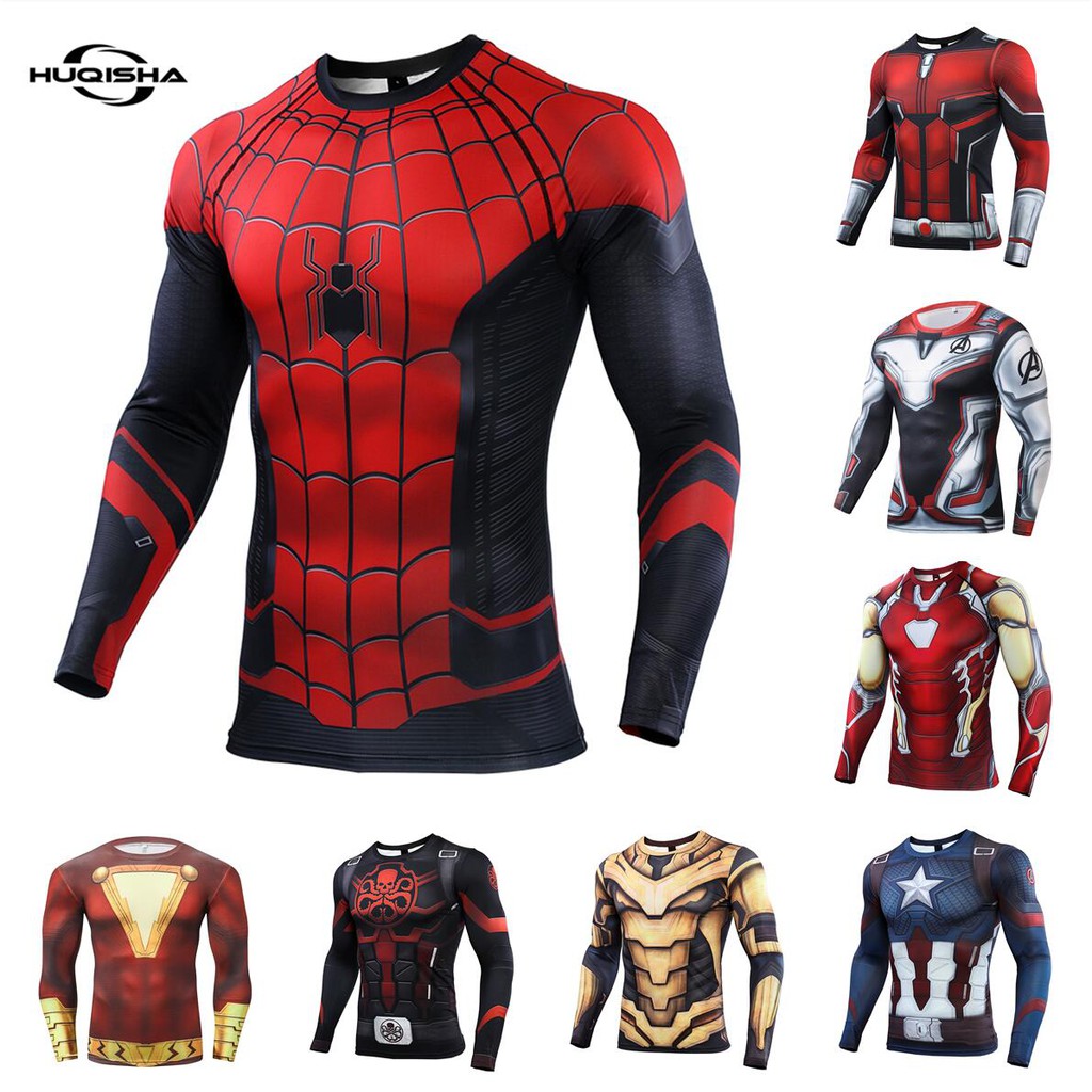 Productos de Camiseta De Compresión Hombre Araña al por mayor a precios de  fábrica de fabricantes en China, India, Corea del Sur, etc.