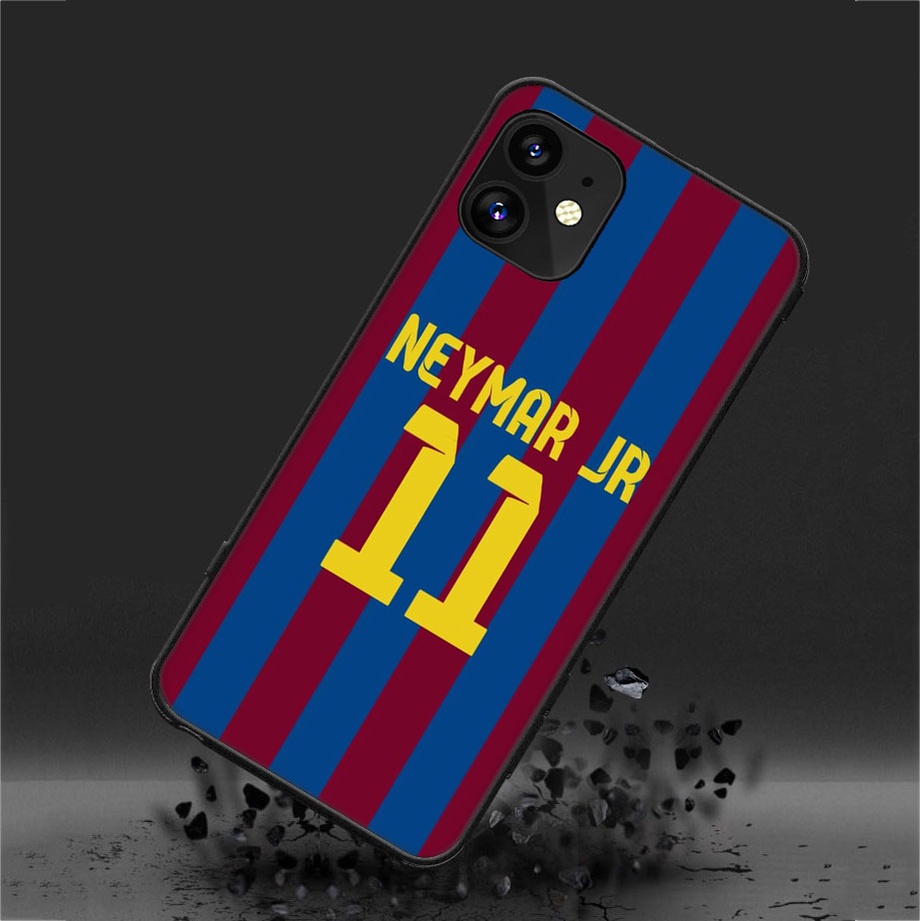 Custodia per Xiaomi Redmi Note 12 5G del FC Barcelona Strisce Blaugrana tangibile per proteggere il tuo cellulare Cover in silicone flessibile con licenza ufficiale FC Barcelona