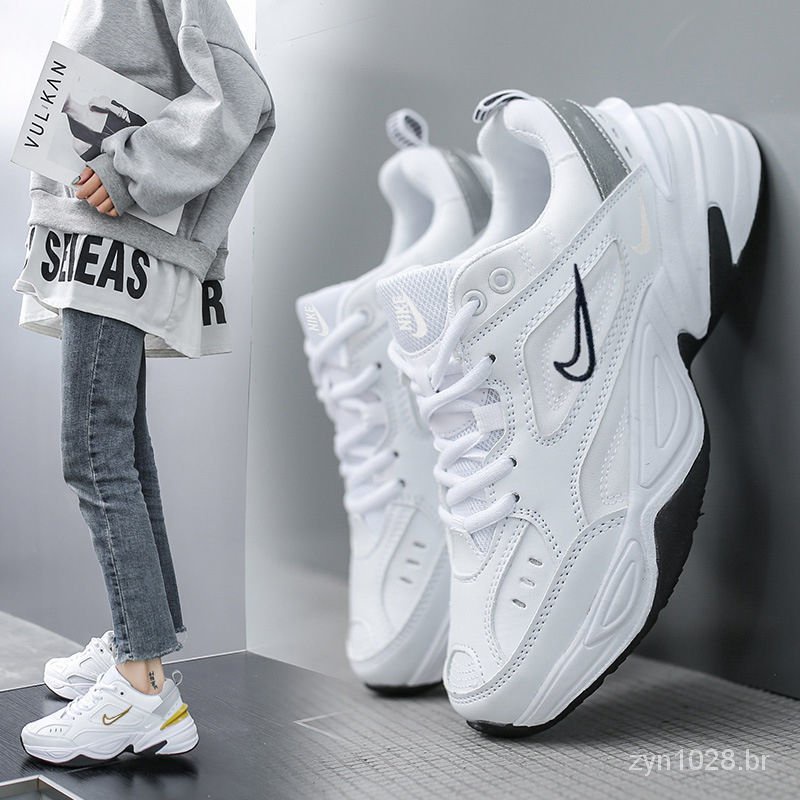 kasut sukan Nk Zapatos Air Monarch M2K Tekno ready stock Retro daddy Casuales Para Correr ultra Ligero wanita perempuan Shopee Mexico