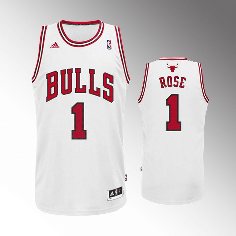 NBA Hombres Chicago Bulls # 1 Derrick Rose Revolution 30 Home Camiseta | Shopee México