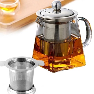  Infusor de té de vidrio, coladores de té para té