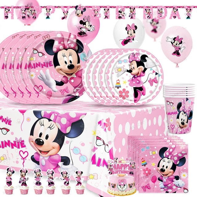 Minnie Mouse 1er Cumple - Adorno Movil - Kawaii Party Depot