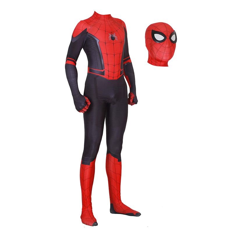 peter parker adulto niños spider man lejos de casa cos disfraz spiderman  mono de halloween fiesta cosplay | Shopee México