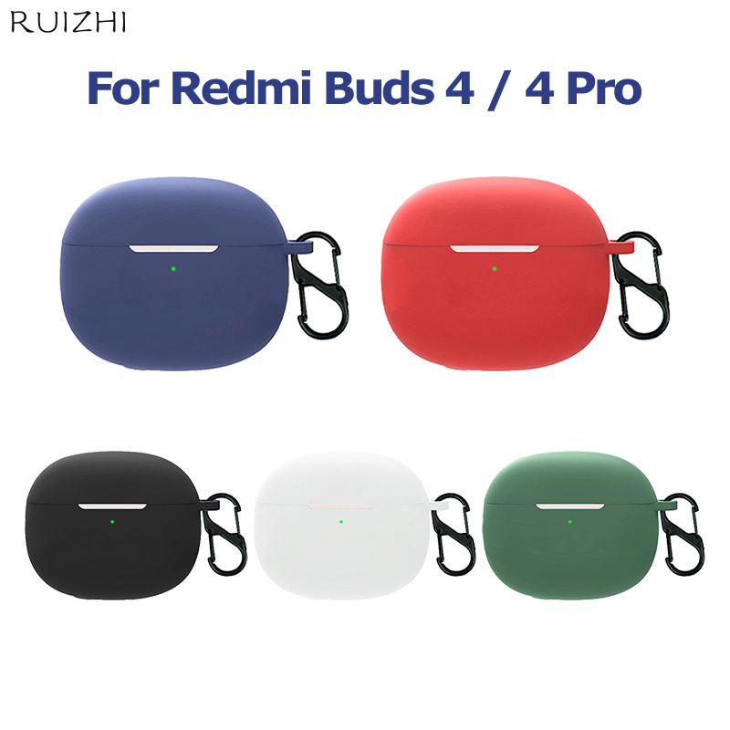 Comprar Funda de silicona suave para auriculares Redmi Buds 4 Lite, funda  protectora para auriculares inalámbricos