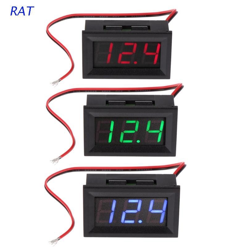 RAT DC 4.5V-30V Digital Voltmeter 0.56