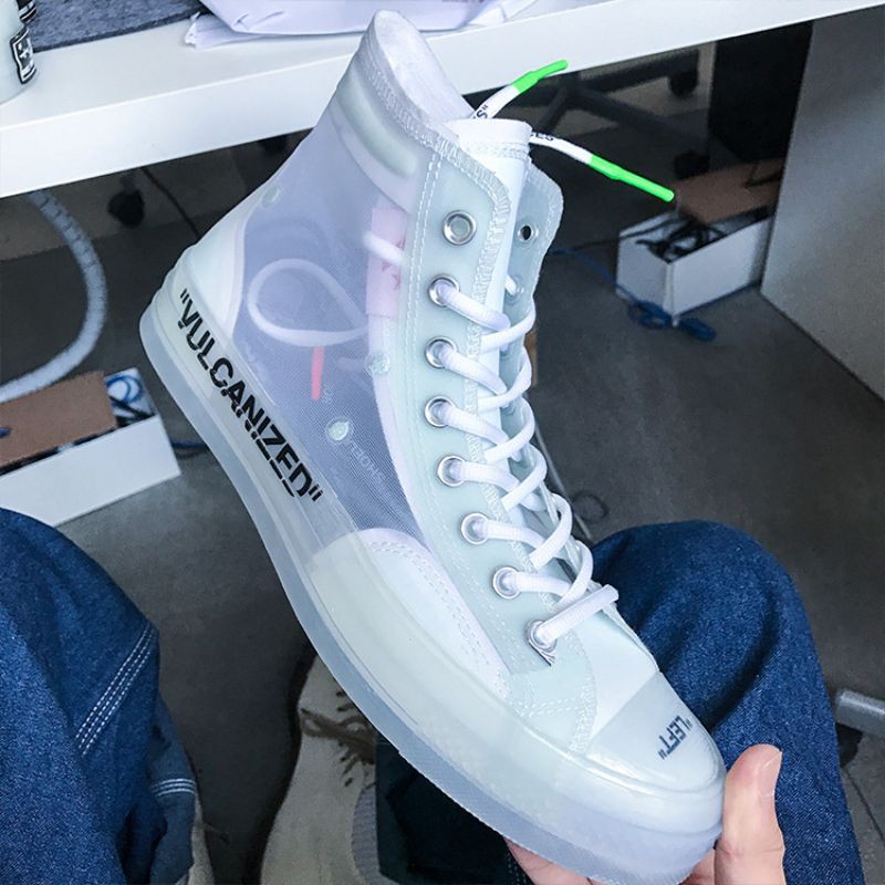 Converse Virgil X Off whiteb zapatos transparentes