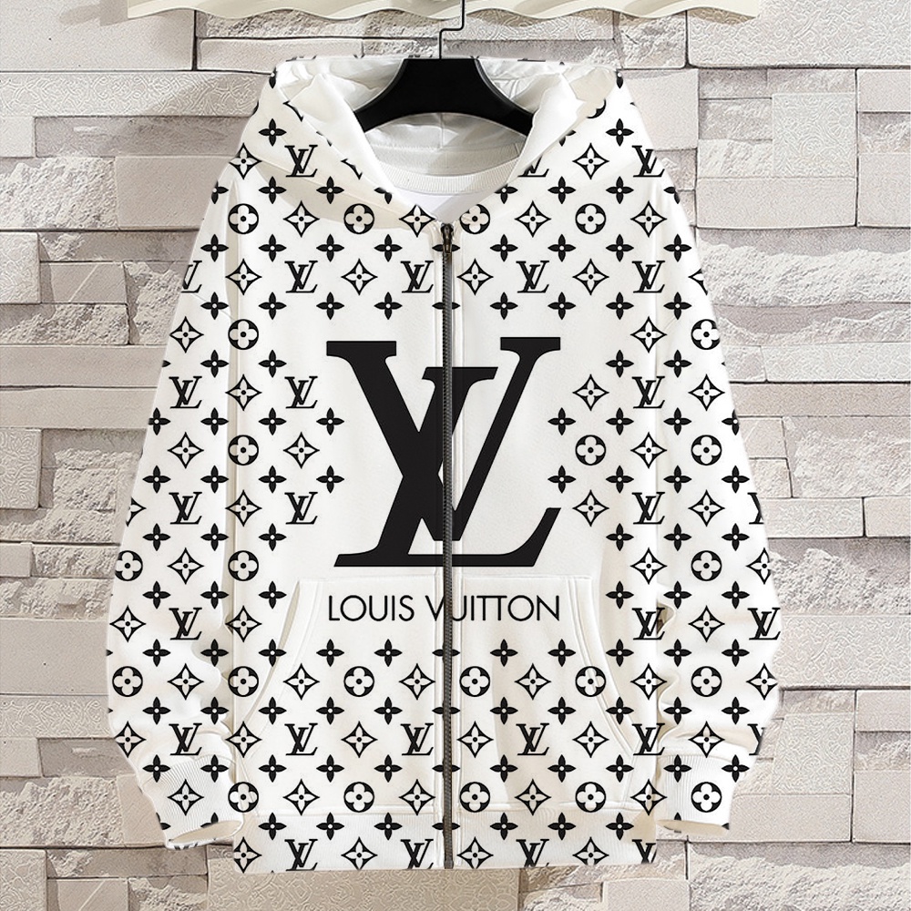 Louis Vuitton Hombres Mujeres Sudaderas Con Capucha Ropa Nueva Moda  Impresión 3D Streetwear Jersey Sudadera Casual De Manga Larga Suprema Tops