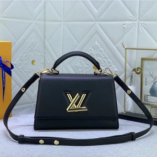 Bolso de hombro original de Louis Vuitton, bolso de mano genuino Felicie LV,  nuevo bolso de cadena tres en uno para mujer M61276