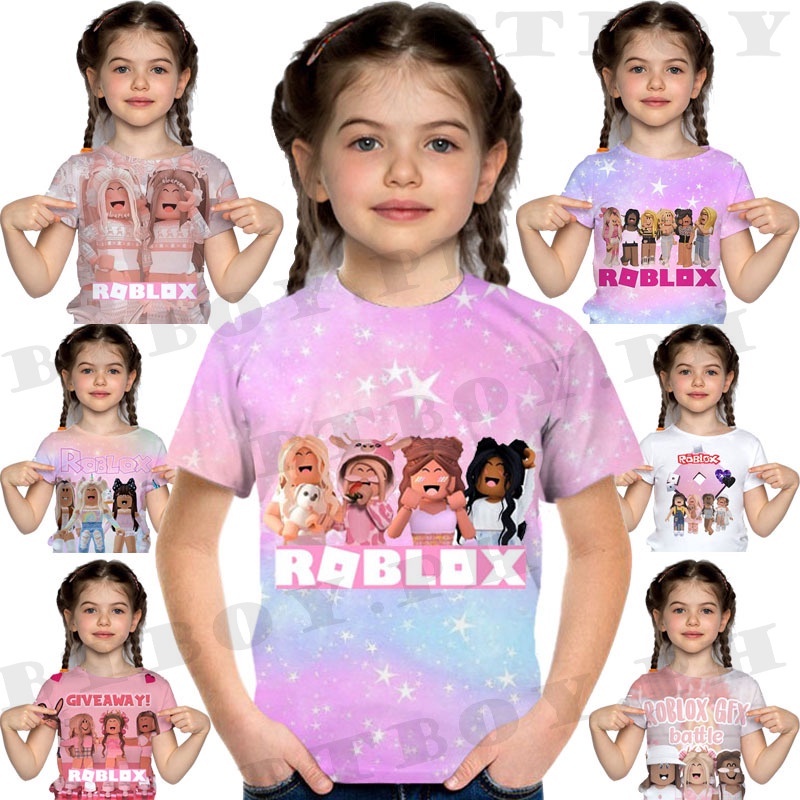 Camisetas de roblox online para niños