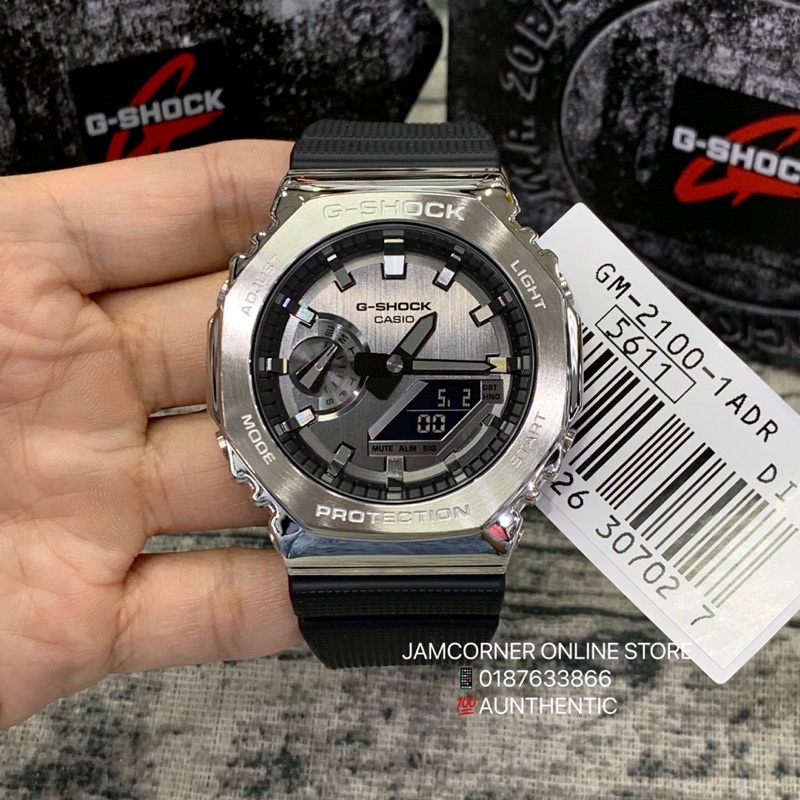 Casio G-Shock Reloj Deportivo Gm2100 MG Ga2100 AP AutoLight Acero