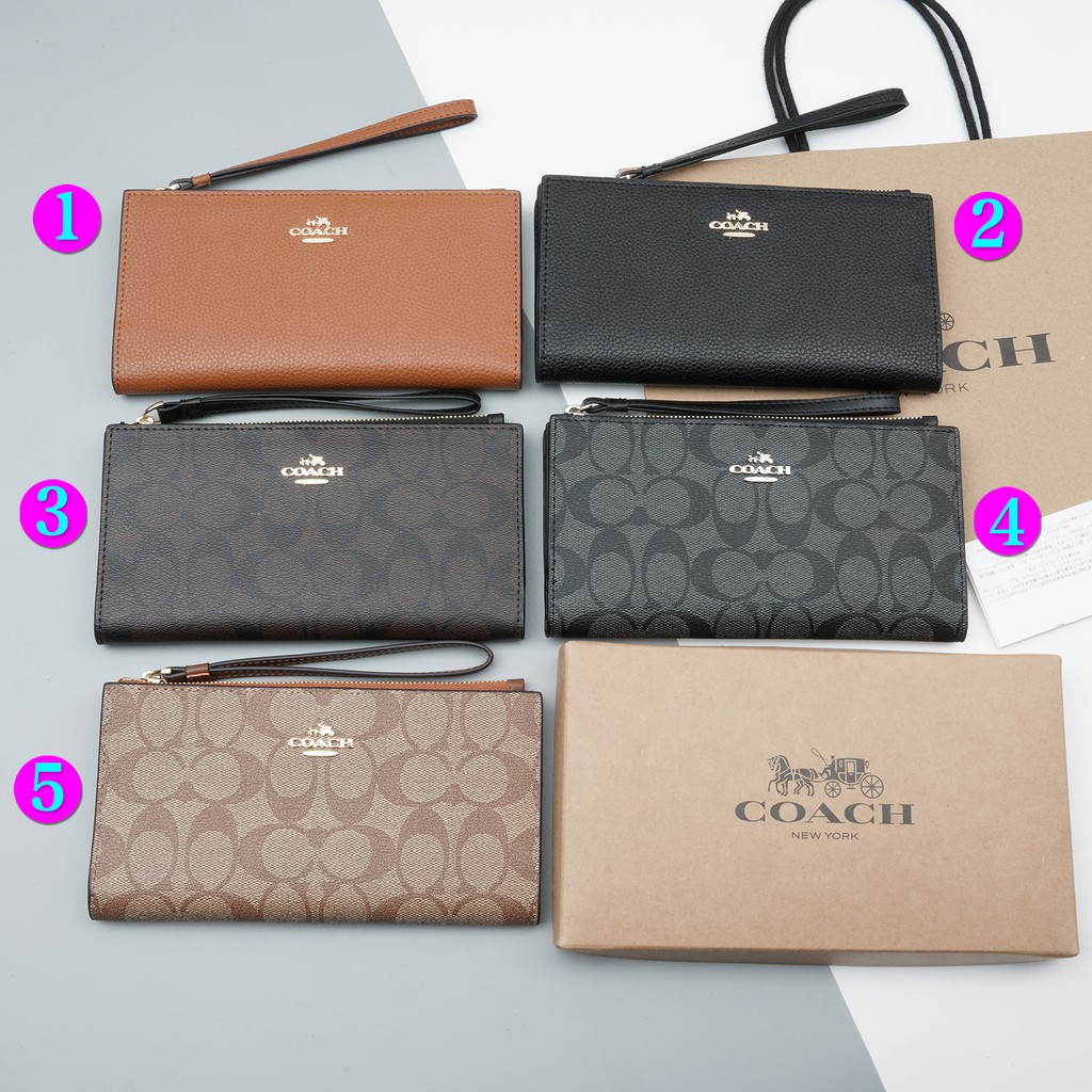 En stock 76580 Coach Cartera De Las Mujeres De Cuero Completo