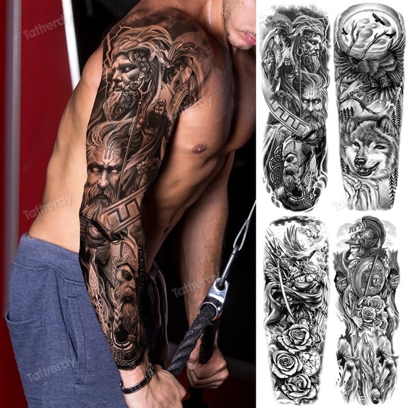 Tatuaje de brazo completo -  México