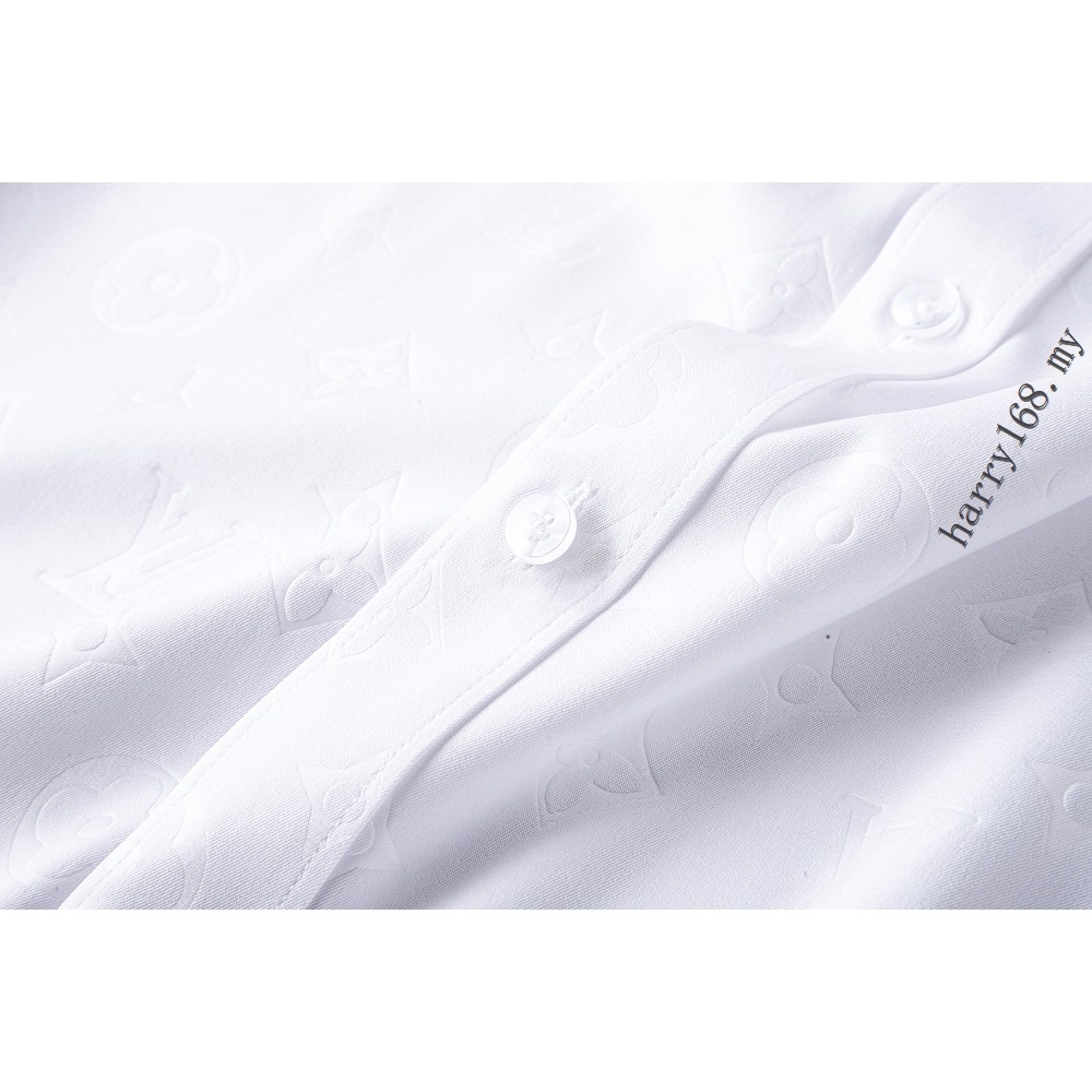 Camiseta de hombre LV LOUIS VUITTON de algodón de manga larga con monograma  TallaS-XXXL M428
