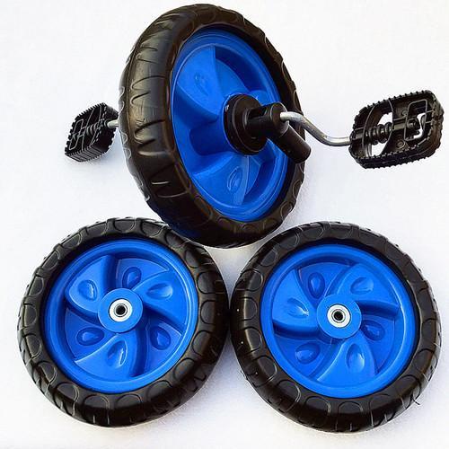 Accesorios De Triciclo Para Ninos Rueda Trasera Delantera Coche De Juguete Cochecito De Bebe Pedal De Bicicleta Carrete De Neumaticos Shopee Mexico