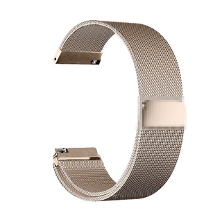 Para Huawei Watch GT4 46 mm Milan Correa de reloj de malla de acero  magnético (rosa)