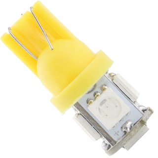 2-Pack Super Bright T10/W5W/168/194 LED Wedge Bulbs | 5 SMD 5050 Bulbs (White) 6 thumbnail image