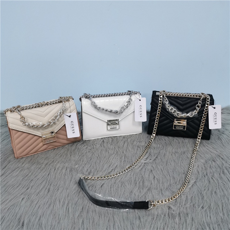 Guess Nuevas Mujeres Bolsos De Hombro Rombo Chica Cartera Bolsa De Viaje | Shopee México