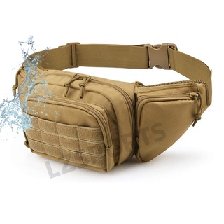 Riñonera militar impermeable, bolsa de cadera táctica, bolsa de cintura  lateral, paquete de cinturón de cadera resistente al agua, bolsa de