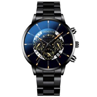Reloj Metal Hombre Reloj Pulso Clasico Elegante Geneva –  tendenciaglobalimport