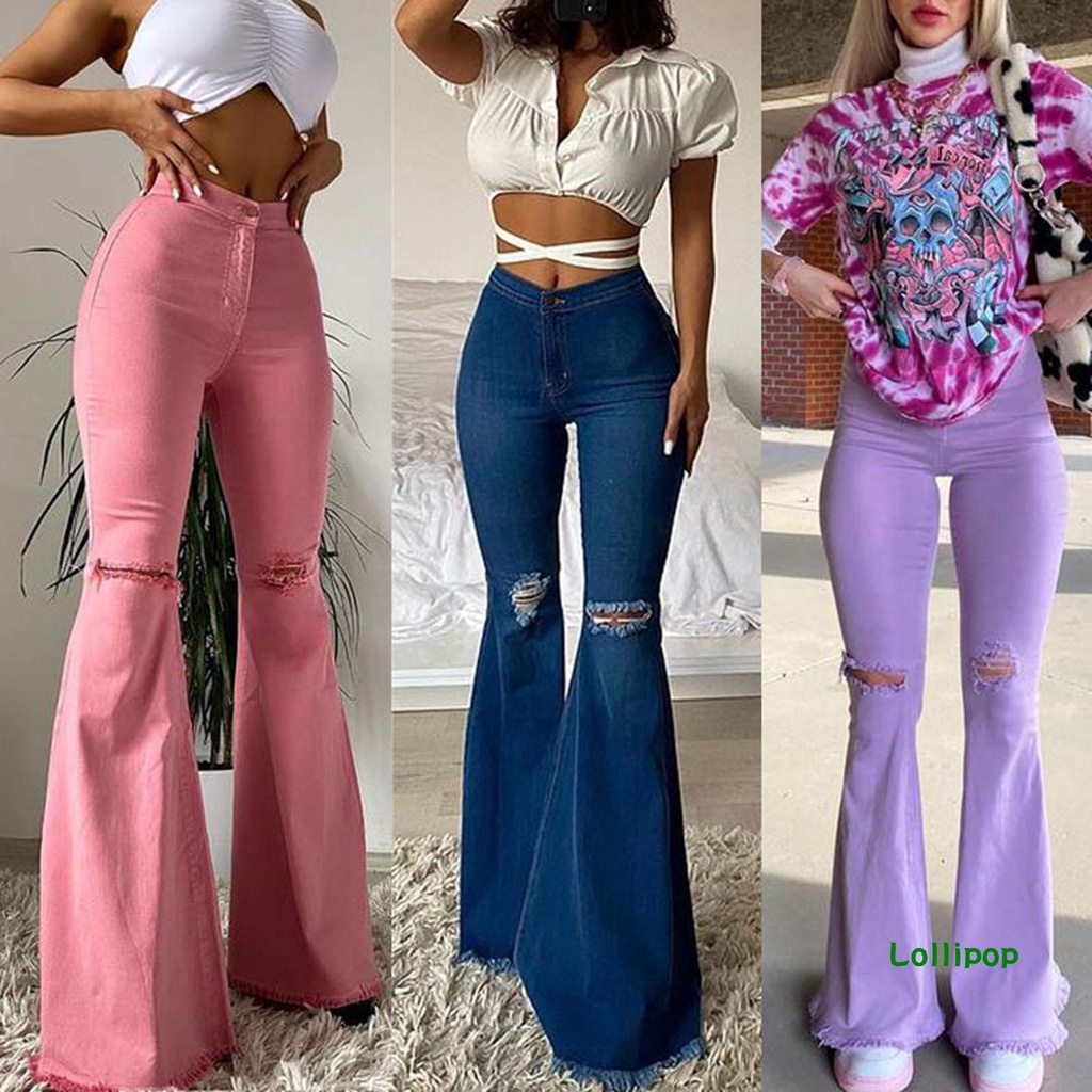 Pantalones Acampanados