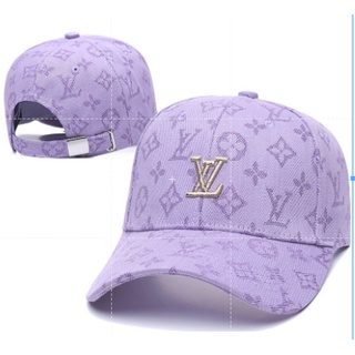 iKqS [Listo Stock] Louis Vuitton LV Logo Gorra De Béisbol Sun Snapback  Parejas Planas Ajustables Gorras