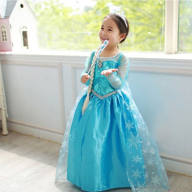 Traje de 2024 elsa de frozen