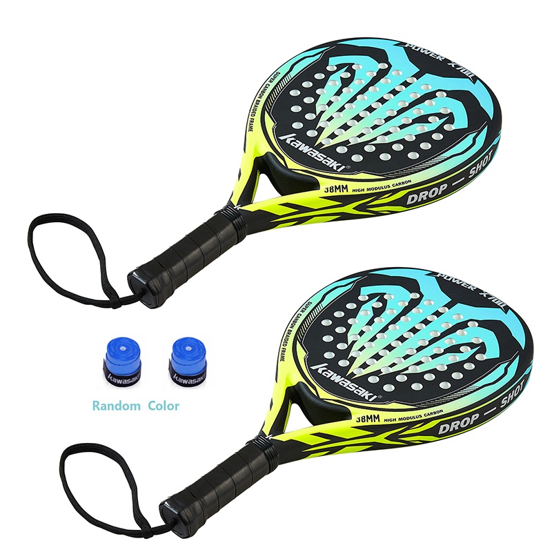 Raqueta De Tenis Kawasaki Padel Power X700 De Fibra De Carbono