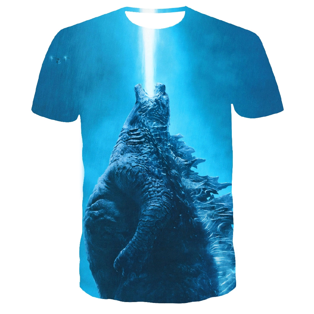 Godzilla Camiseta Infantil 3D Niños Rey De Los Monstruos Camisetas Niño ...