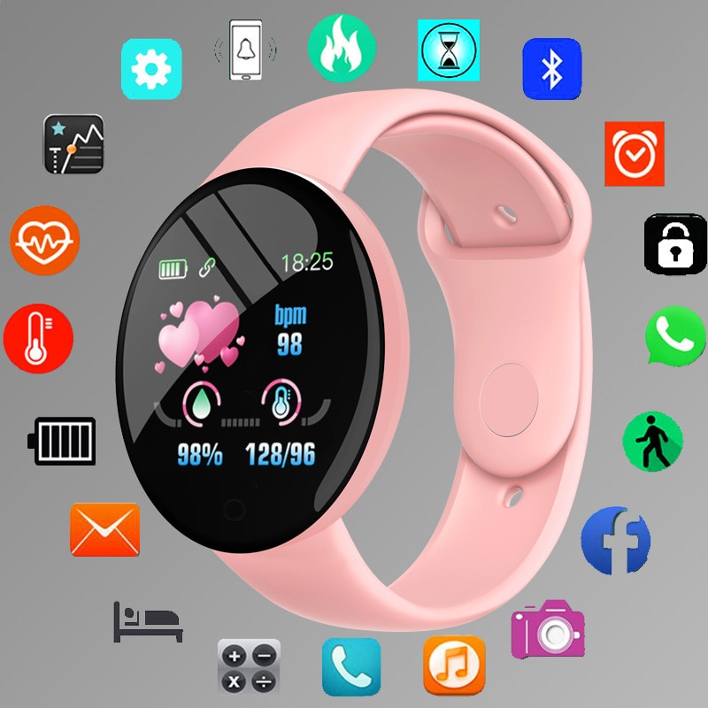 Reloj inteligente deportivo para niños, reloj Digital Led