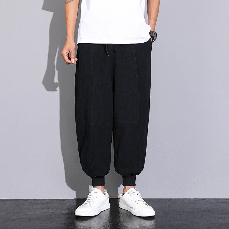 Pantalones Harem De Moda Para Hombres , De Hip Hop , Cintura Elástica  Sueltos Para Hombre