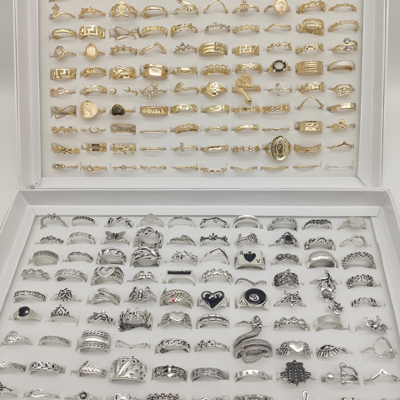 Anillo de búho de plata de ley hecho a mano, con banda martillada - México