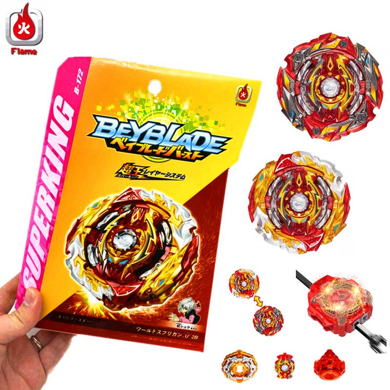 Flame B172 World Spriggan Beyblade Burst Superking Booster B 172 Spriggan U 2b B172 2 Lados