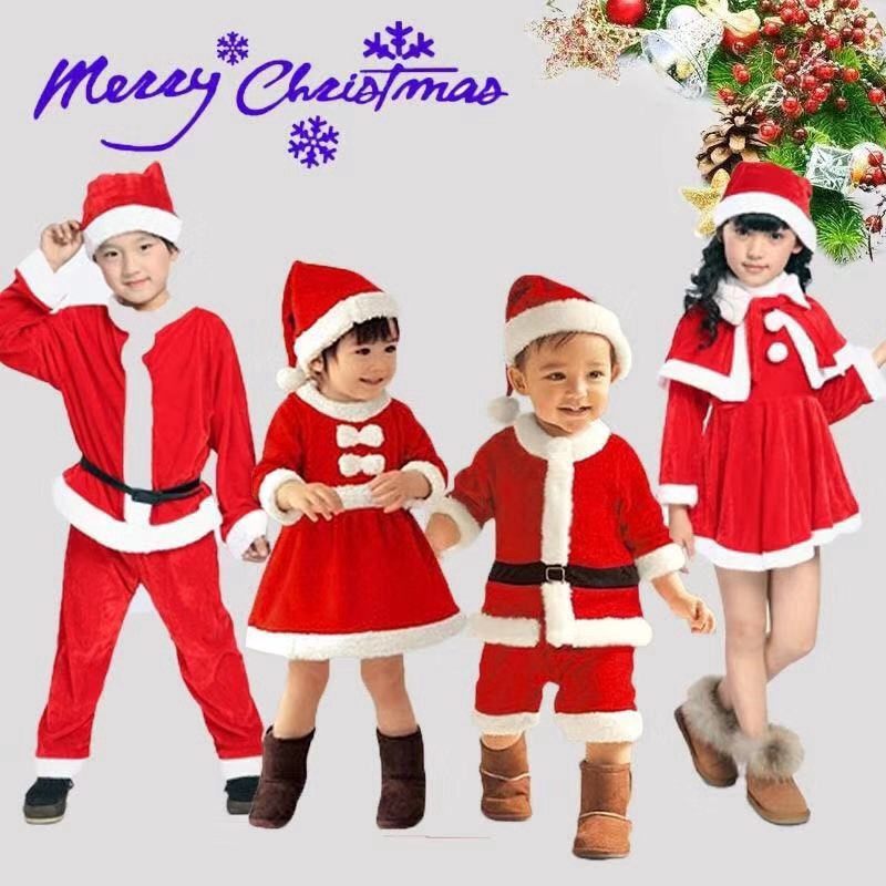 Trajes de santa discount claus para niños