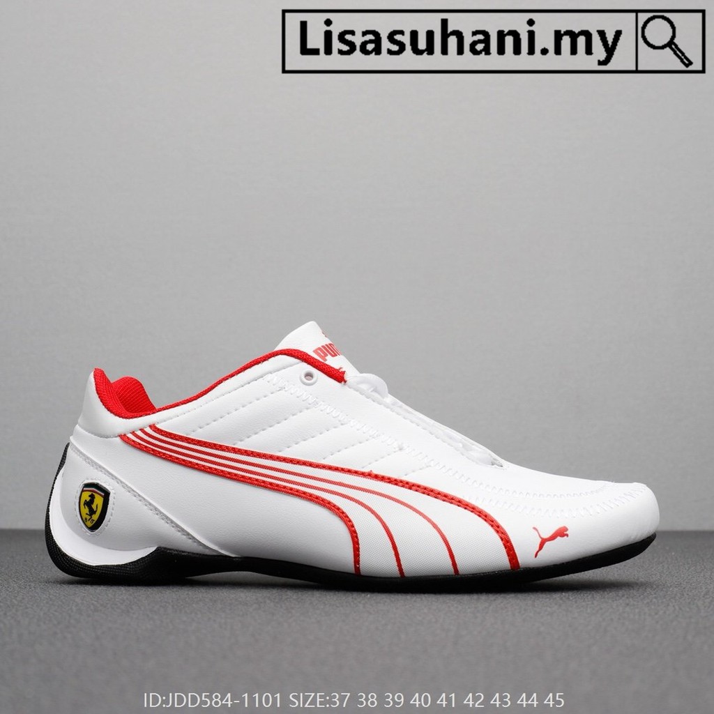 ins100 original5colors 100 ori puma ferrari racing hombre zapatos blanco rojo negro kasut zapatos de mujer