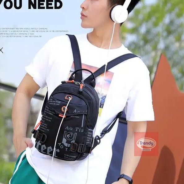 Bolso pequeño de los hombres bolso de hombro | Mini bolso bandolera para  hombre | Versión coreana de la pequeña mochila H