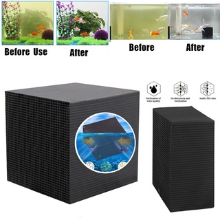 Cubo purificador de agua para acuario ecológico, filtración y absorción  Ultra fuerte, accesorios para acuario, filtro
