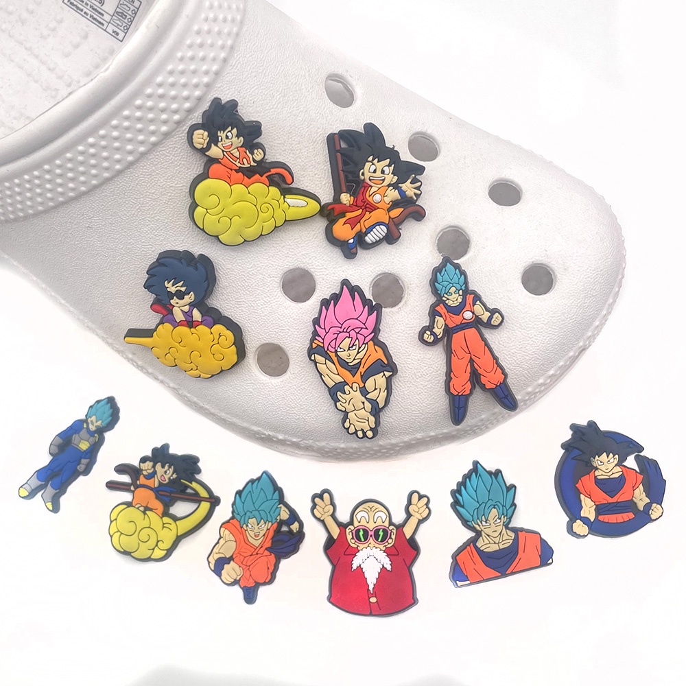 Dragon ball z croc charms best sale