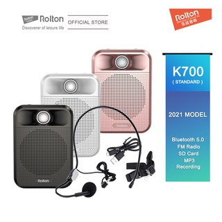 Amplificador de voz portátil Rolton K300 compatible con radio FM
