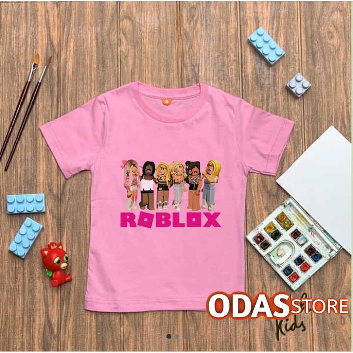 Playeras de roblox para niñas new arrivals