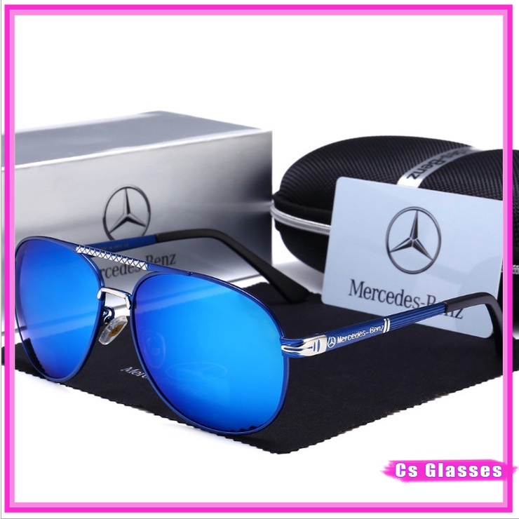 Lentes Mercedes Benz Style Aluminio Magnesio Gafas de sol