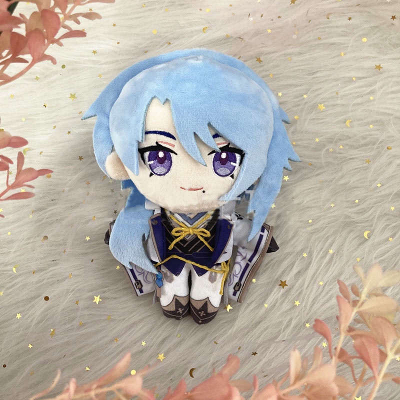 Genshin Impact Cuscino Imbottito Anime Simpatico Cuscino in Peluche