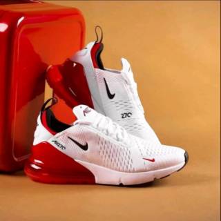 Nike air max best sale 270 blanco con rojo