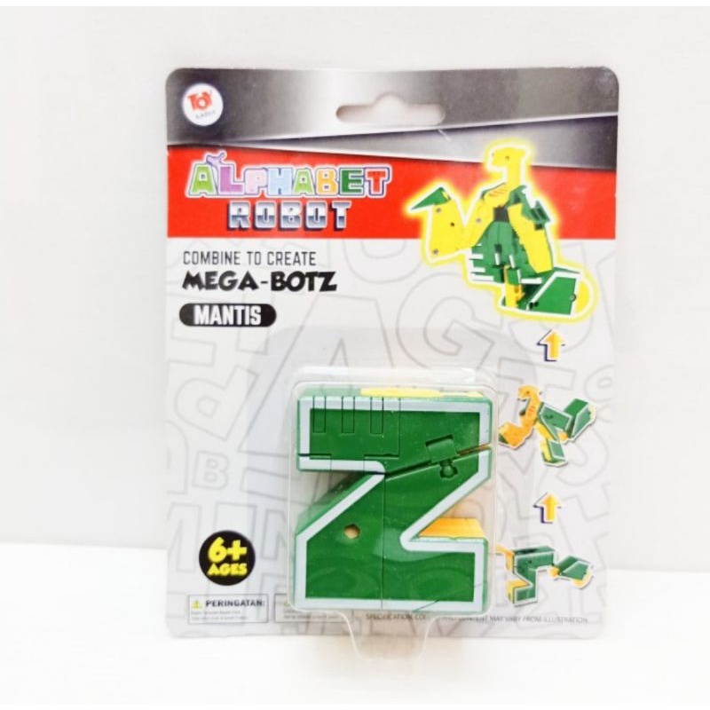 Alfabeto Robot Z | Shopee México