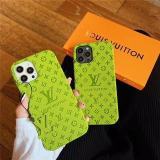 Funda Louis Vuitton vintage bordado Phone Case iPhone 12 Por Max mini SE  2021 11 Pro Max X XS Max XR Soft Shockproof Cover 7 8 Plus 7+ 8