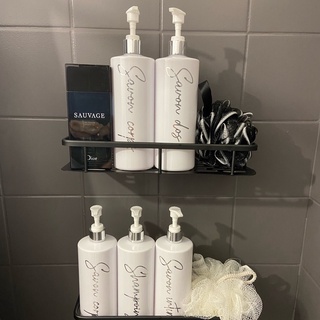 3PCS/SET dispensador jabon y shampoo dispensador de jabon dispensador de  shampoo botes gel y champu rellenable - AliExpress