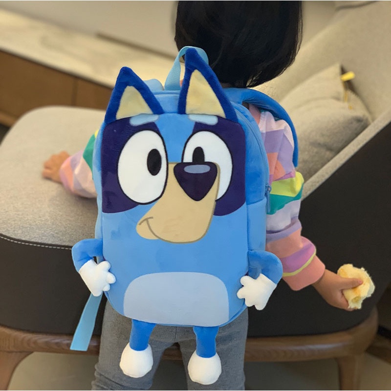 Mochila De Peluche Para Bebé Y Niños , Diseño De Cocomelon Bluey , Pequeña