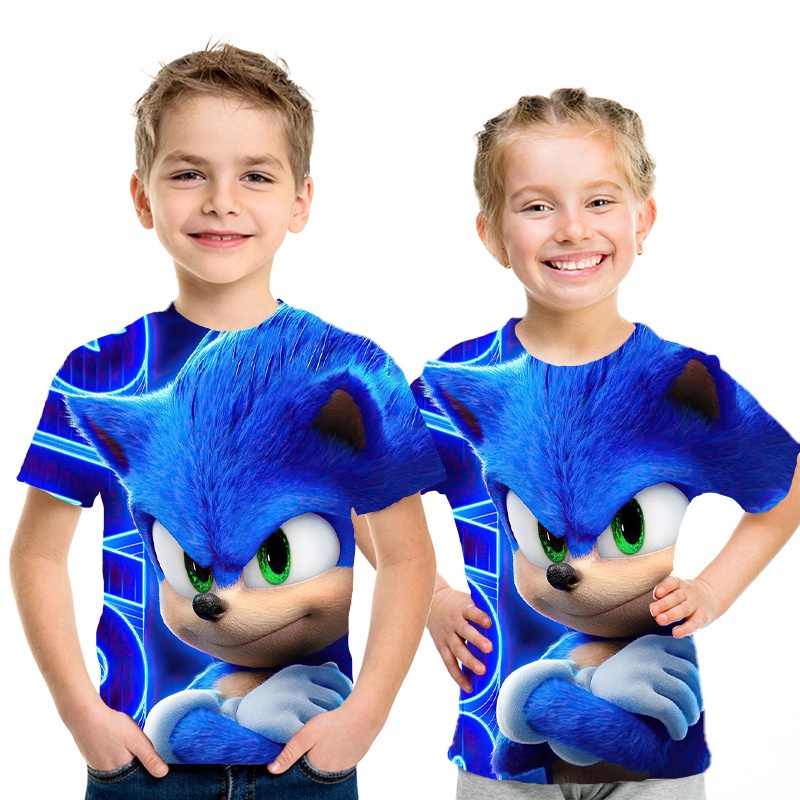 Camisetas sonic para discount niños