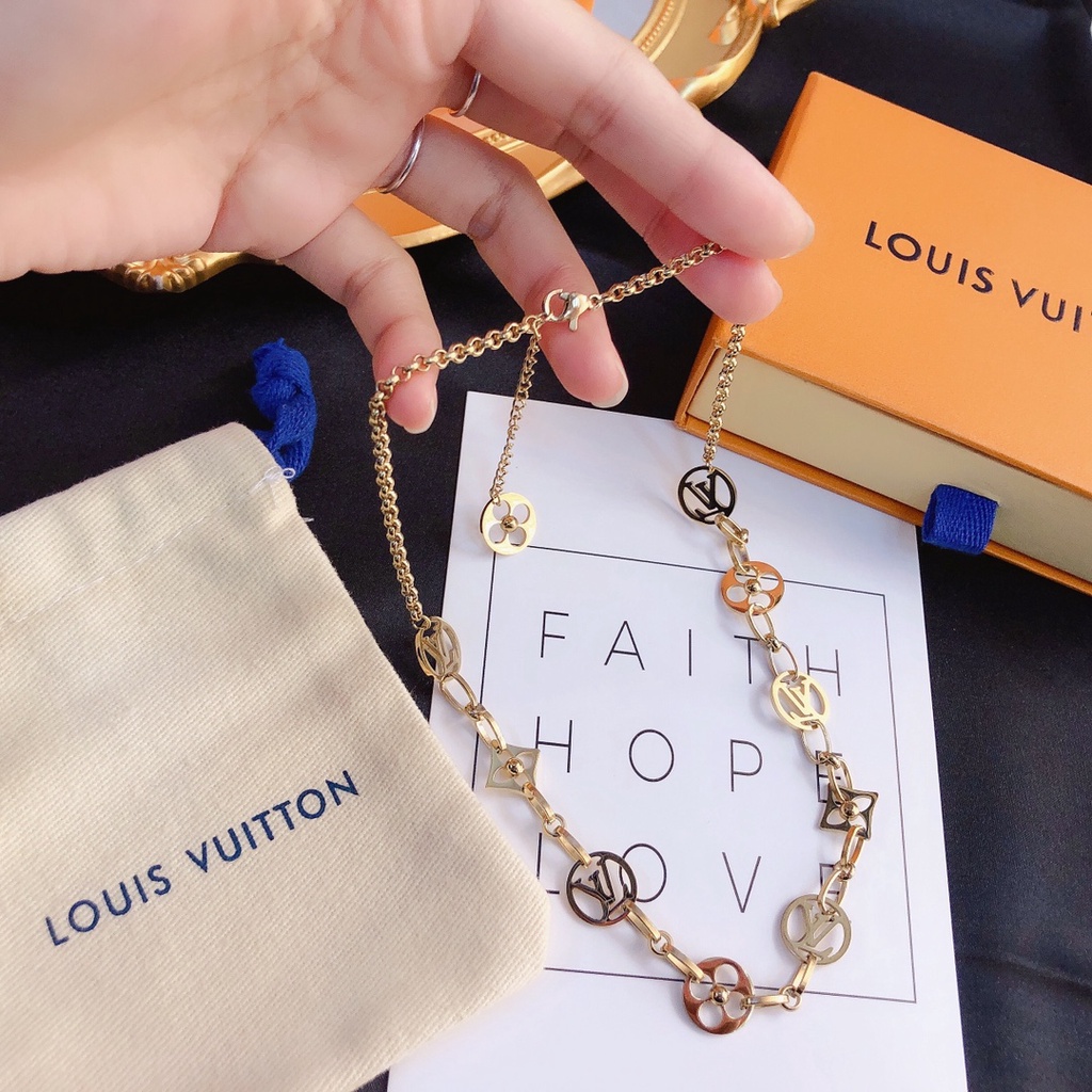 LV Louis Vuitton Collar Colar Brinco Brincos Pendientes Delicada Joyería  Regalo De Lujo Hombre Mujer X160 ZMUX