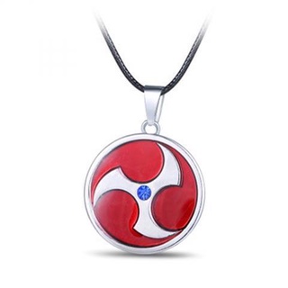 Collar periférico de Anime Naruto, adorno Xiao, organización Itachi Uchiha  Sharingan, colgante de acero de titanio, regalo para estudiantes -  AliExpress