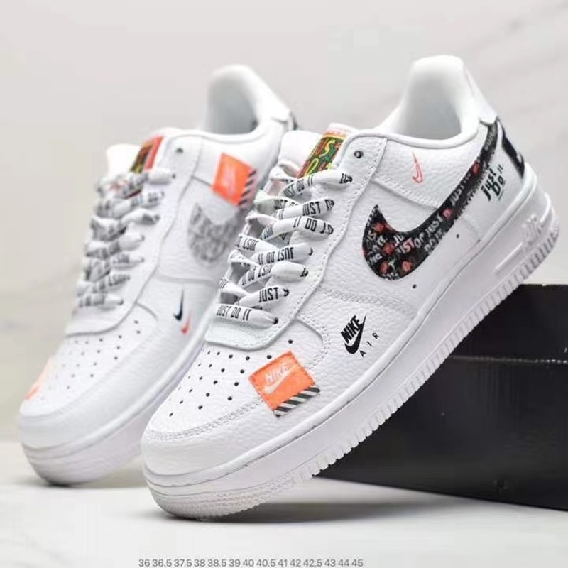 Hombres Mujeres Air Force 1 Just Do Low Running Zapatos Cubierta Zapatillas De Deporte Planos Deportivos Estudiante | Shopee México